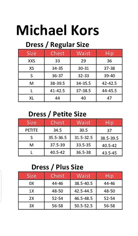 what size is michael kors medium|Michael Kors jeans size chart.